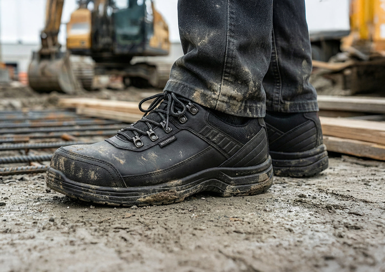 Slate Hands-Free Work Shoes - Black