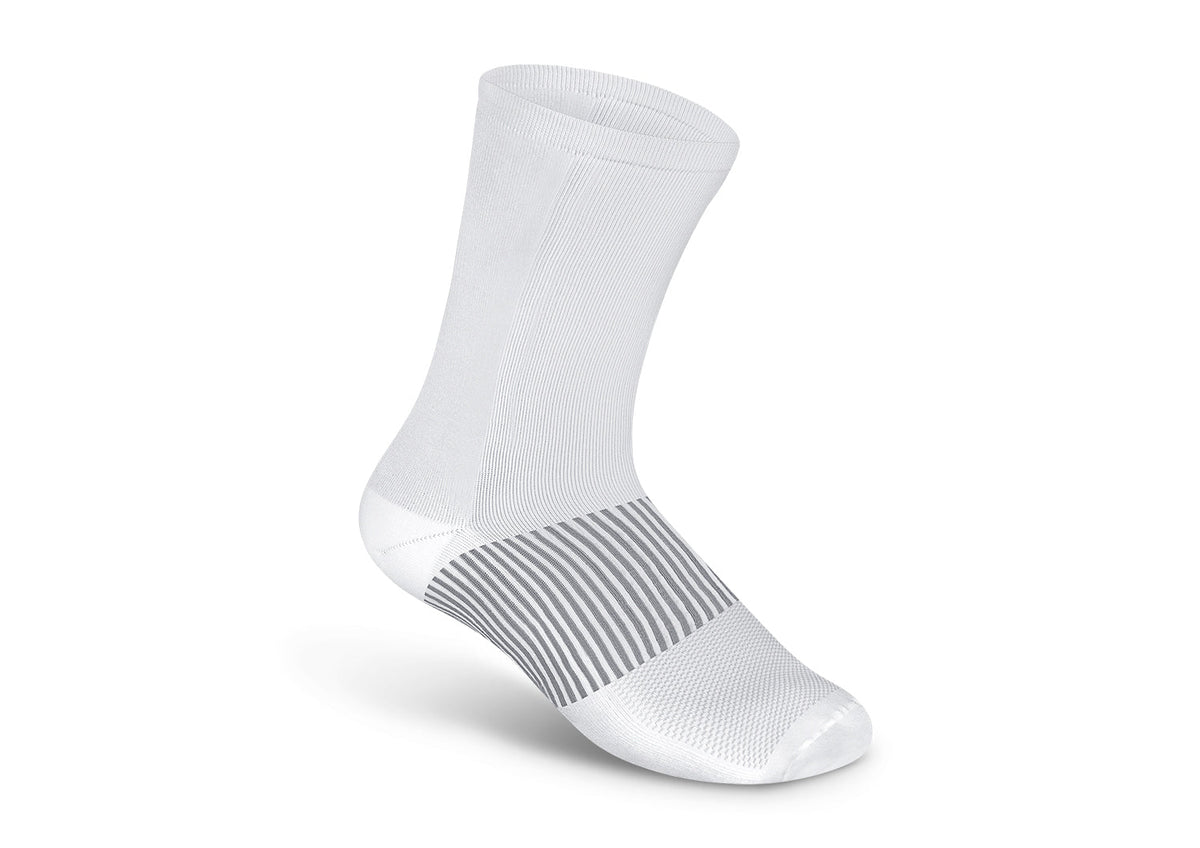 Mid-Calf Compression Socks 18-25 mmHg - White